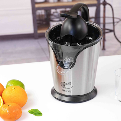 Sogo EXP-SS-5255 juicer og saftpresser stål 100 watt