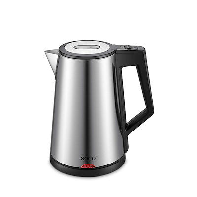 Sogo elkedel 1,7 liter sort