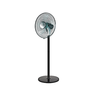 Sogo gulvventilator sort 5 blad H130 cm