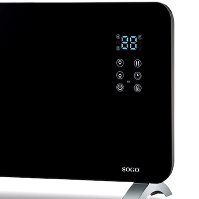 Sogo Radiator Med WIFI Styring Sort
