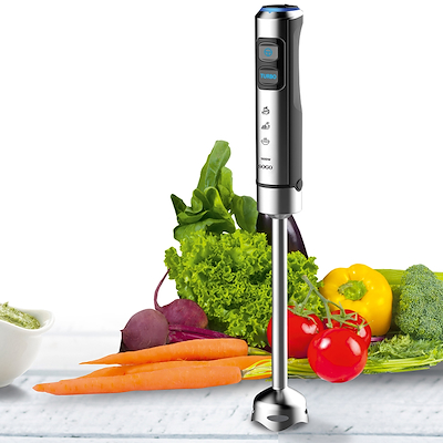 Sogo BAT-SS-14475 stavblender stål 1500 watt