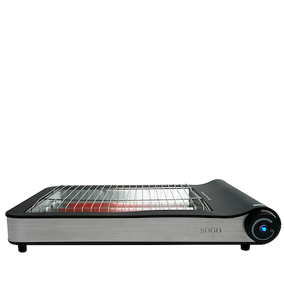 Sogo Flad brødrister med 3 rør 900W