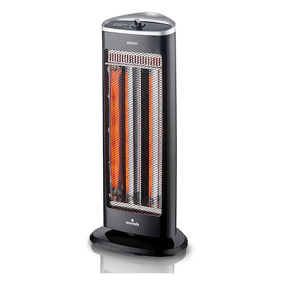 Sogo Carbon Varmeapparat Sort/Grå 1000W