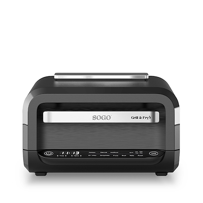 Sogo kombigrill & airfryer 4 liter 1700 watt