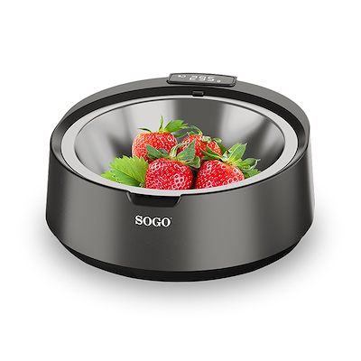 Sogo hundeskål med digital vægt