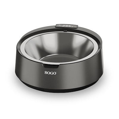 Sogo hundeskål med digital vægt