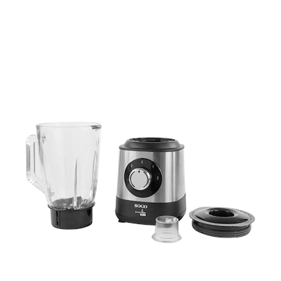 Sogo BAT-SS-5585 blender stålfarve 1,5 liter 1500 watt