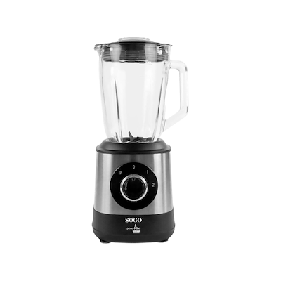 Sogo BAT-SS-5585 blender stålfarve 1,5 liter 1500 watt