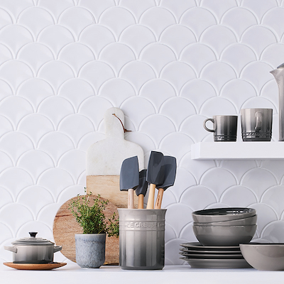 Le Creuset Signature stentøj bestik- og redskabskrukke Flint