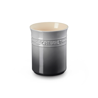 Le Creuset Signature stentøj bestik- og redskabskrukke Flint