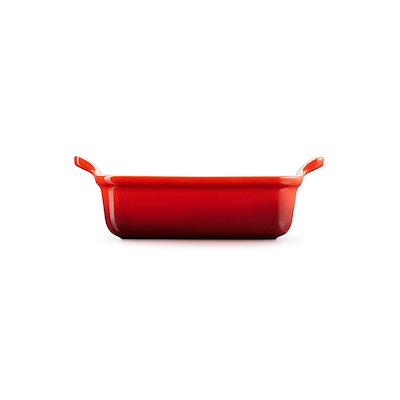 Le Creuset Signature stentøj Heritage rektangulært fad 19cm Cerise