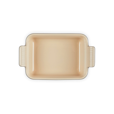 Le Creuset Signature stentøj Heritage rektangulært fad 19cm Flint