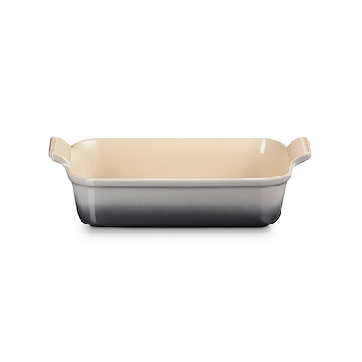 Le Creuset Signature stentøj Heritage rektangulært fad 26cm Flint