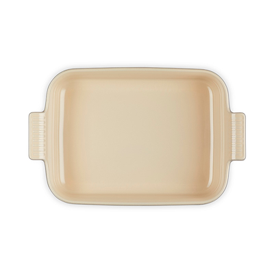 Le Creuset Signature stentøj Heritage rektangulært fad 32cm Flint