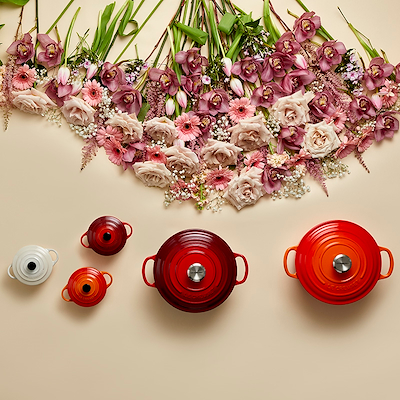 Le Creuset Signature stentøj minigryde 250ml Cerise