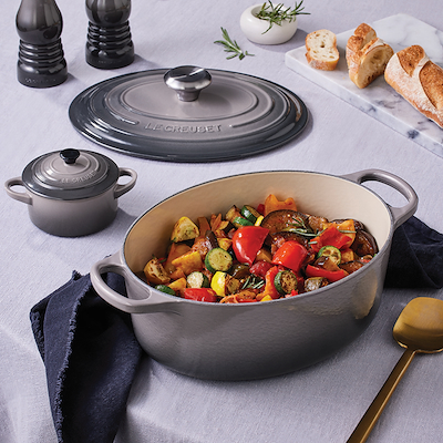 Le Creuset Signature stentøj minigryde 250ml Flint