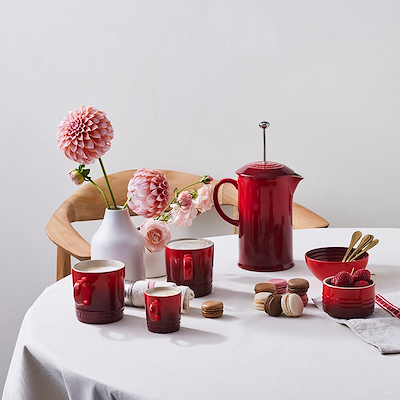 Le Creuset Signature stentøj krus 350ml Cerise