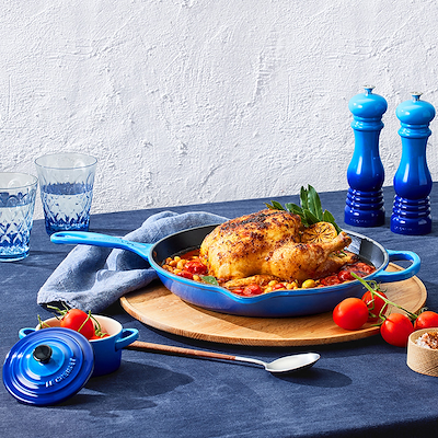 Le Creuset Signature stentøj minigryde 250 ml Azure