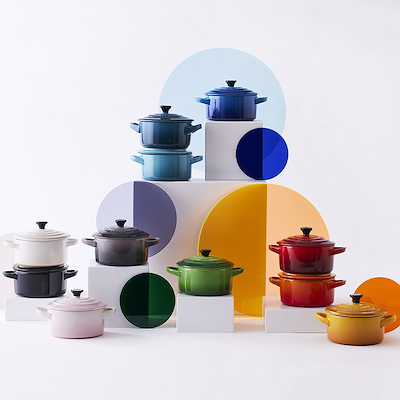 Le Creuset Signature stentøj minigryde 250 ml Azure
