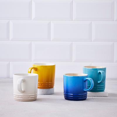 Le Creuset Signature stentøj krus 350ml Azure