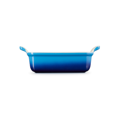 Le Creuset Signature stentøj Heritage rektangulært fad 19cm Azure