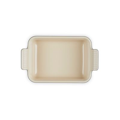 Le Creuset Signature stentøj Heritage rektangulært fad 19cm Black