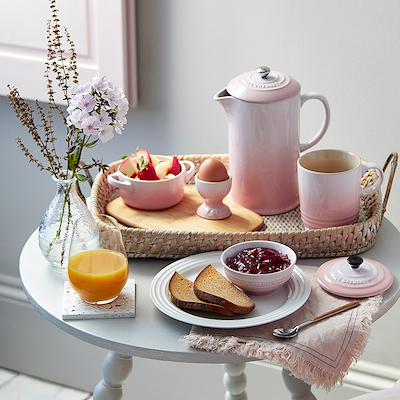 Le Creuset Signature stentøj krus 350ml Shell Pink