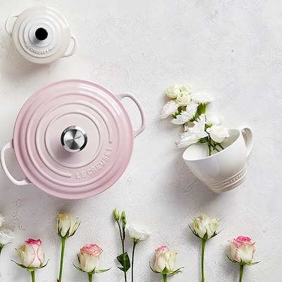 Le Creuset Signature stentøj jumbokop 400ml Meringue