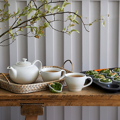 Le Creuset Signature stentøj jumbokop 400ml Meringue