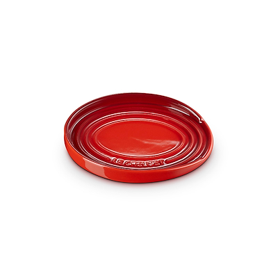Le Creuset Signature stentøj oval grydeskeholder Cerise