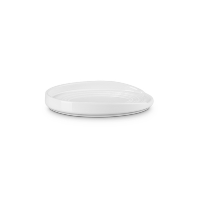 Le Creuset Signature stentøj oval grydeskeholder White