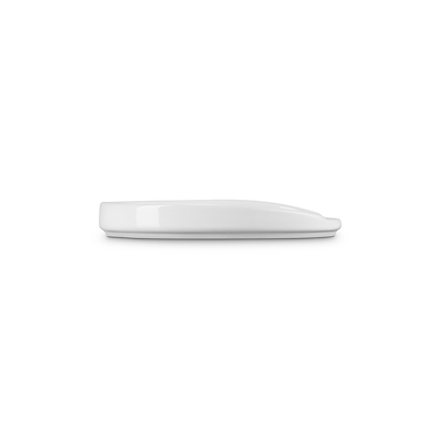 Le Creuset Signature stentøj oval grydeskeholder White