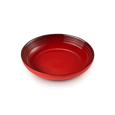 Le Creuset Signature stentøj pastatallerken 22cm Cerise