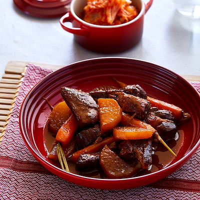 Le Creuset Signature stentøj pastatallerken 22cm Cerise