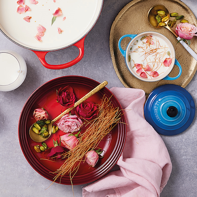 Le Creuset Signature stentøj pastatallerken 22cm Cerise