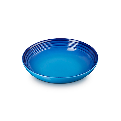 Le Creuset Signature stentøj pastatallerken 22cm Azure