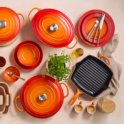 Le Creuset Signature stentøj middagstallerken 27cm Volcanic