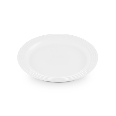 Le Creuset Signature stentøj middagstallerken 27cm White