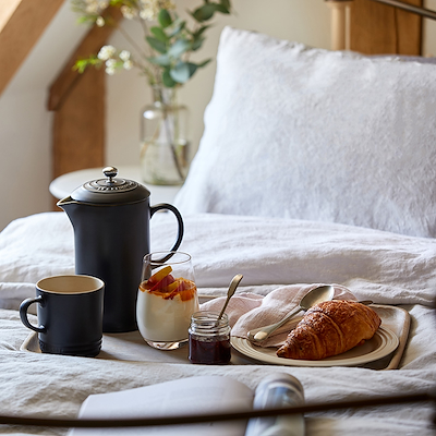 Le Creuset Signature stentøj middagstallerken 27cm White