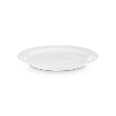 Le Creuset Signature stentøj middagstallerken 27cm White