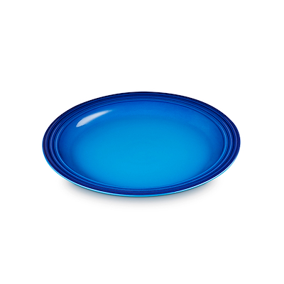 Le Creuset Signature stentøj middagstallerken 27cm Azure