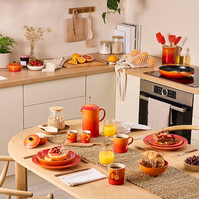 Le Creuset Signature stentøj frokosttallerken 22cm Volcanic