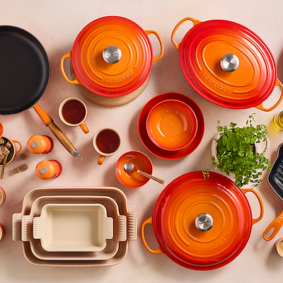 Le Creuset Signature stentøj frokosttallerken 22cm Volcanic