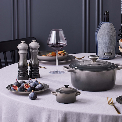 Le Creuset Signature stentøj frokosttallerken 22cm Flint