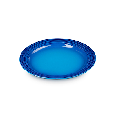 Le Creuset Signature stentøj frokosttallerken 22cm Azure