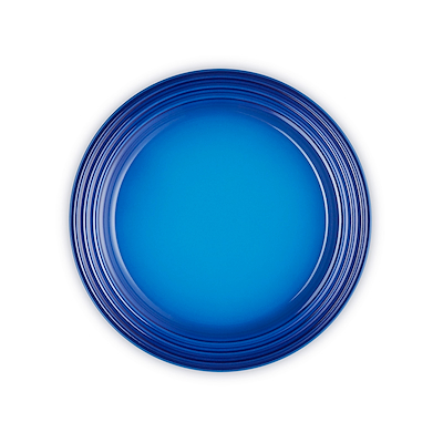 Le Creuset Signature stentøj frokosttallerken 22cm Azure