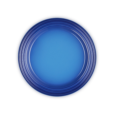 Le Creuset Signature stentøj frokosttallerken 22 cm Azure