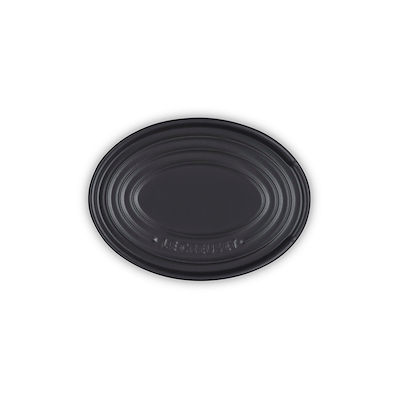 Le Creuset Signature stentøj oval grydeskeholder Matte Black