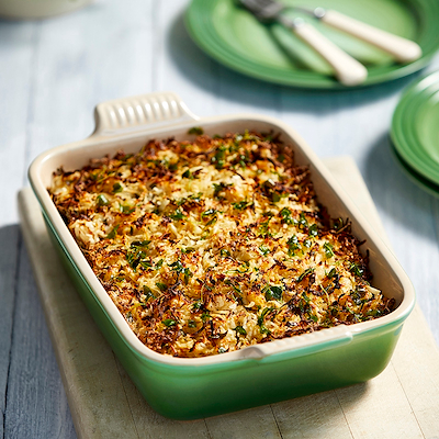 Le Creuset Signature stentøj Heritage rektangulært fad 19cm Bamboo