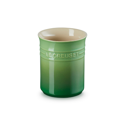 Le Creuset Signature stentøj bestik- og redskabskrukke Bamboo